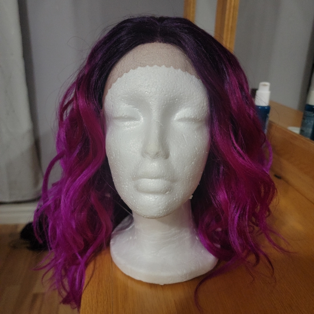 Lace front wig